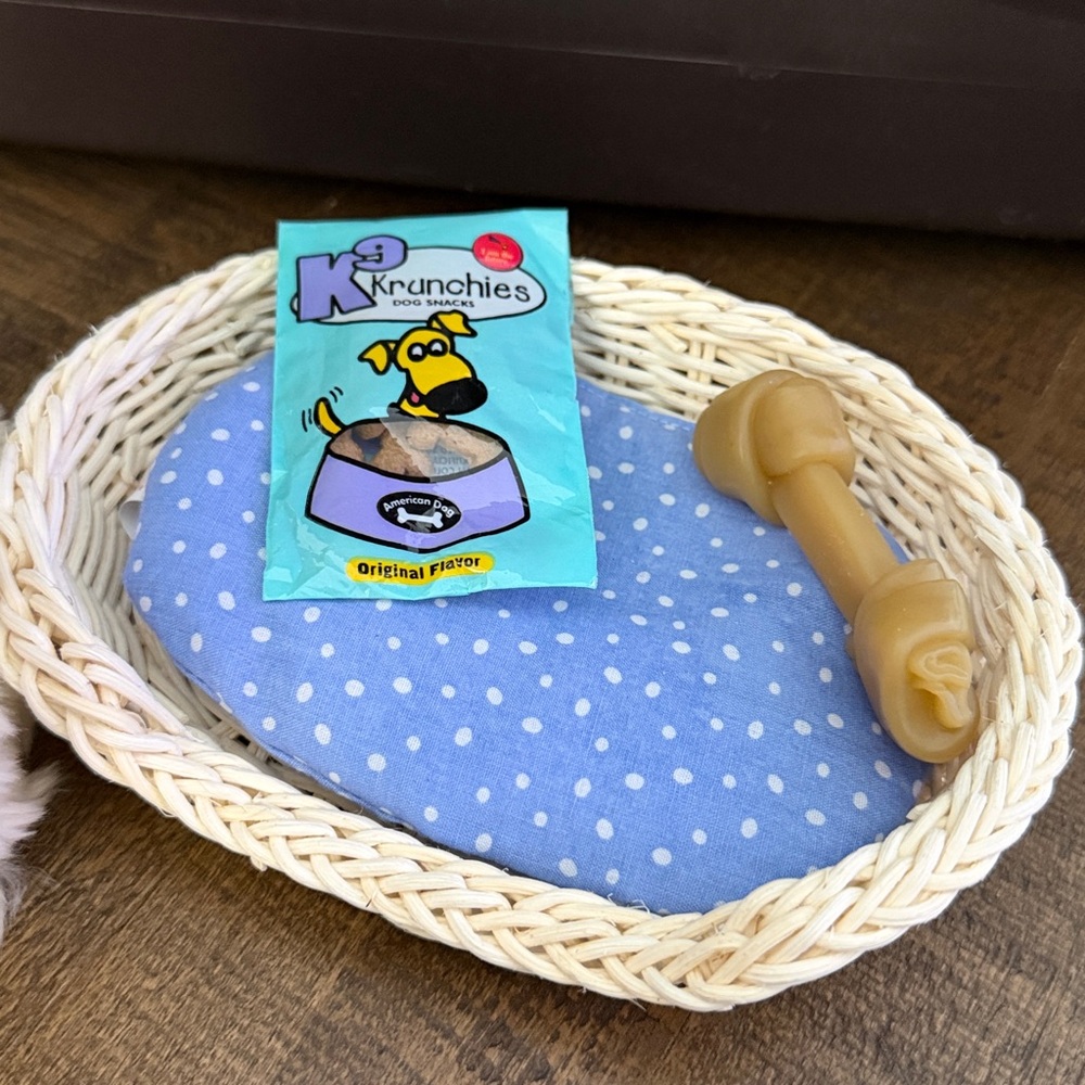 American Girl Coconut the Dog and Accessories - Picture 2 of 4